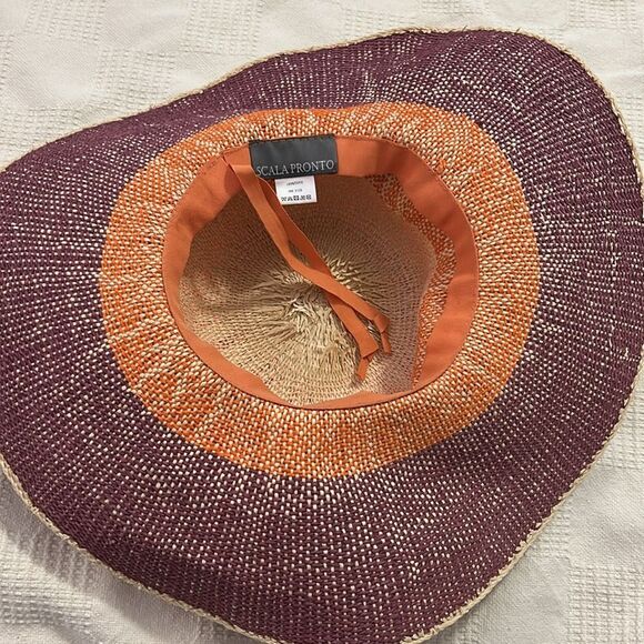 Scala Pronto Stylish Multicolor Sun Hat - Picture 4 of 7